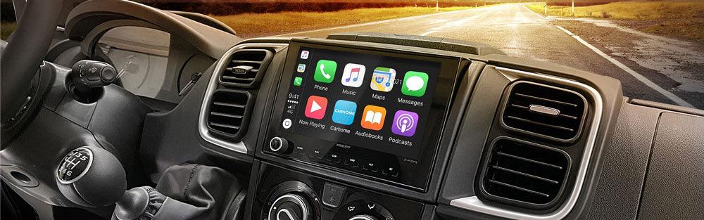 Xzent X-F275 Autoradio per Fiat Ducato, Peugeot Boxer, Citroen Jumper da 8 pollici - TechSoundSystem.com