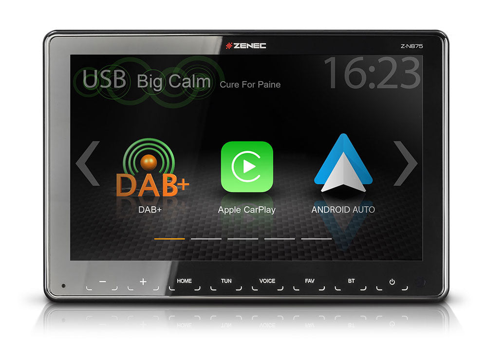 Zenec Z-N875 Autoradio Car Tablet 9" Car Play, Android Auto - TechSoundSystem.com