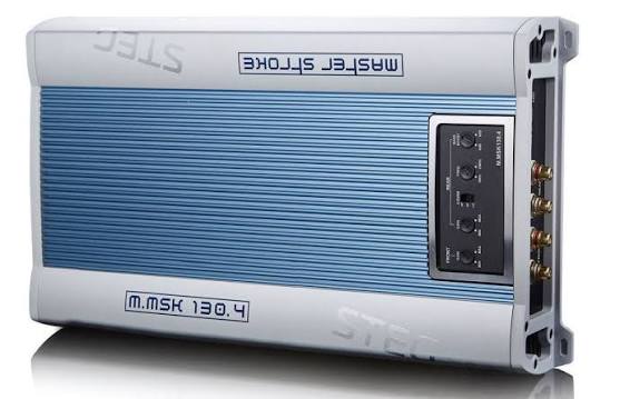 STEG M.MSK130.4 Amplificatore MASTER STROKE per auto 4 canali HIGH END classe D