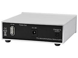 Pro-ject Accu Box S2 USB SILVER Stadio di alimentazione lineare a batteria di livello Audiophile