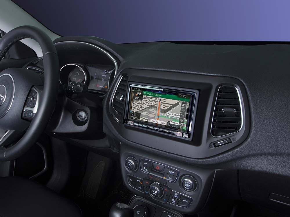 Alpine INE-W720JC Autoradio per JEEP COMPASS da 9" con navigatore - TechSoundSystem.com
