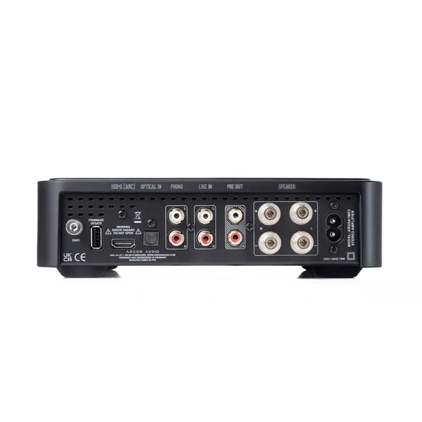 Argon Audio SA1 MK2 amplificatore stereo integrato classe D 2 × 100W 4 ohm con Bluetooth aptX HD e HDMI ARC