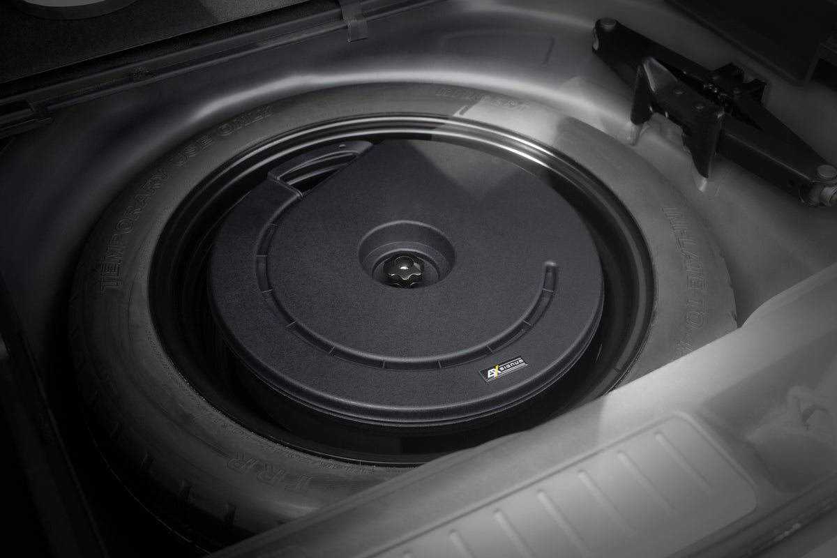 ESX SL300A subwoofer attivo a 3 canali per vano ruota di scorta 130 mm 200W