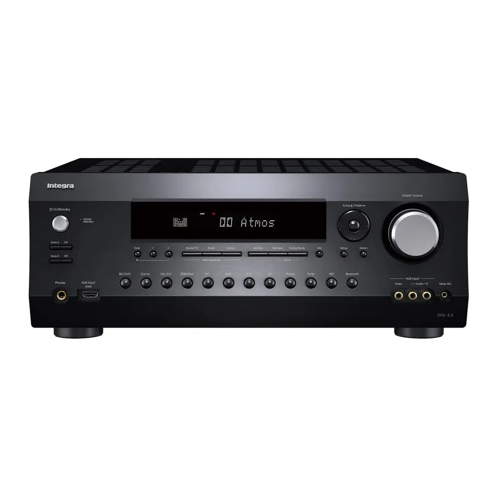 Integra DRX 3.4 Sintoamplificatore 9.2 canali con Dolby Atmos, Dirac Live, 8K HDMI 2.1