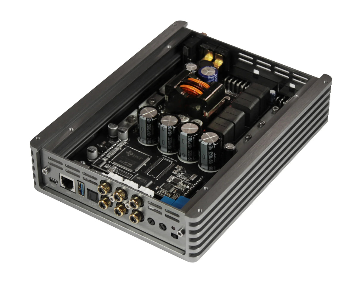 Musway M4+V3 amplificatore in classe D 4 canali con DSP 8 canali