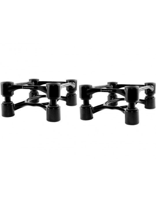 Isoacoustics Aperta BLACK coppia di disaccoppiatori / basi per diffusori bookshelf fino a 17,5 kg - TechSoundSystem.com