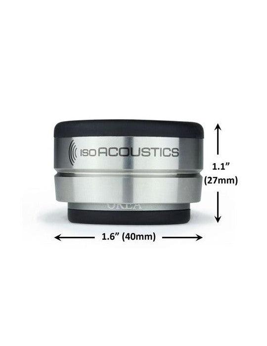 IsoAcoustics OREA GRAPHITE piede isolatore acustico per elettroniche e diffusori (1pz) - TechSoundSystem.com