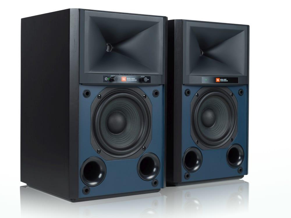 JBL 4305P Diffusori attivi amplificato da stand a 2 vie in bass reflex. Woofer da 13cm, Teonex da 2,5cm a guida d'onda - TechSoundSystem.com