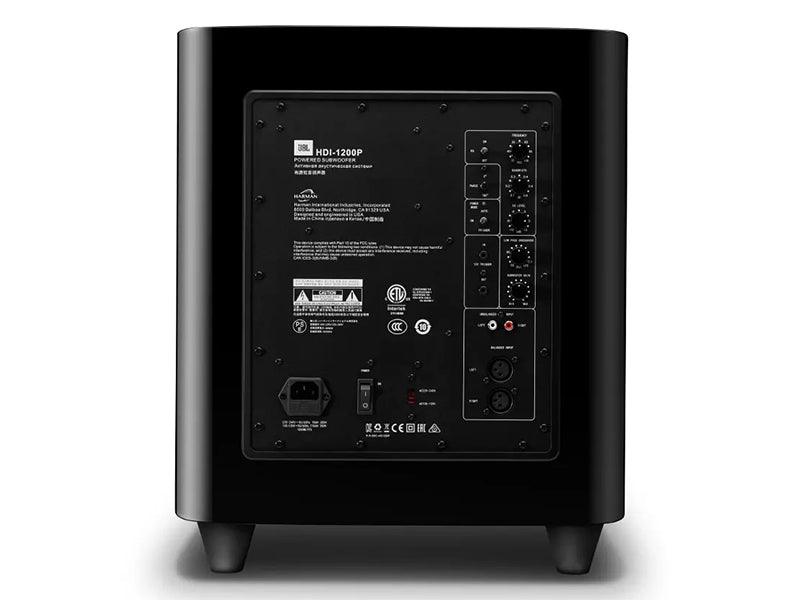 JBL HDi-1200P Subwoofer attivo bass reflex, Woofer da 30cm da 1000W in classe D. Risposta in frequenza: 28Hz-150kHz - TechSoundSystem.com