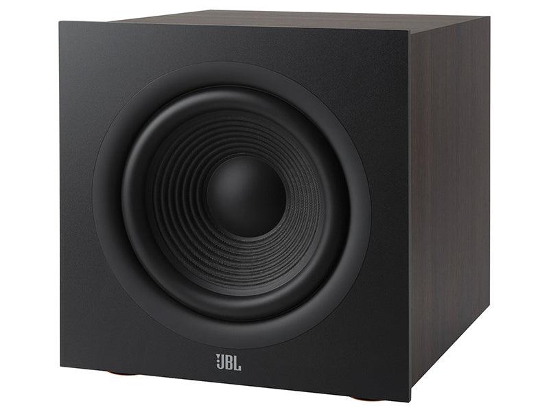 JBL 200P STAGE 2 Espresso Black *SCONFEZIONATO* Subwoofer attivo da 25cm da 300W in Polycellulosa lunga escursione - TechSoundSystem.com