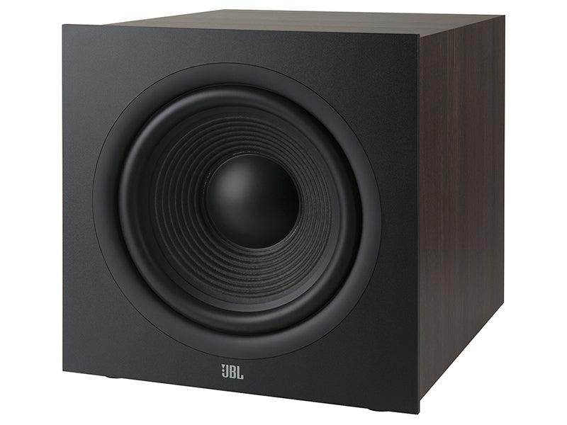 JBL 220P Espresso Black Subwoofer attivo in bass reflex da 30cm cono in Polycellulosa da 500W - TechSoundSystem.com