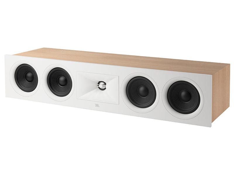 JBL 245C Stage 2 WHITE OAK Canale centrale a 2,5 vie in bass reflex, 4 Woofer da 11,4cm, tweeter HDI - TechSoundSystem.com