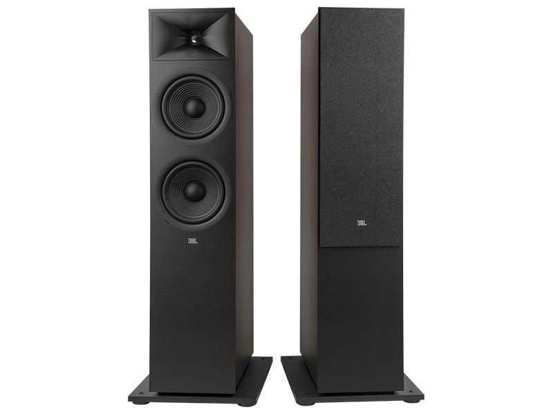 JBL 280F Stage 2 Espresso Black Diffusori da pavimento a 2,5 vie in bass reflex 225W, sistema Next Generation HDI - TechSoundSystem.com