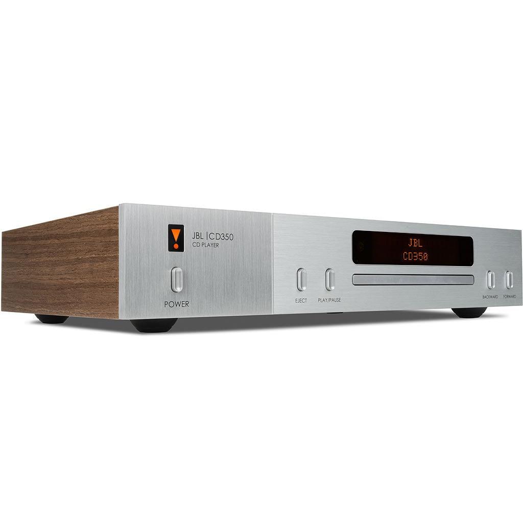 JBL CD350 Lettore CD stile retrò. Conversione D/A Burr Brown PCM1796. Uscita digitale coassiale e ottica - TechSoundSystem.com