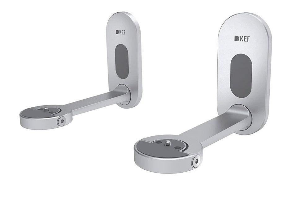 KEF LSX Wall Stand staffa da muro (coppia) Silver - TechSoundSystem.com