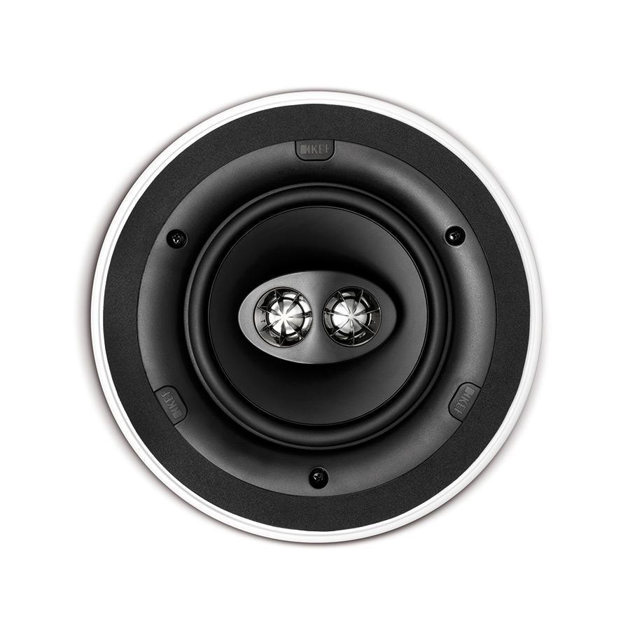 KEF Ci160CRds diffusore rotondo da incasso stereo a 2 vie ATI Tecnologia TANGERINE. - TechSoundSystem.com