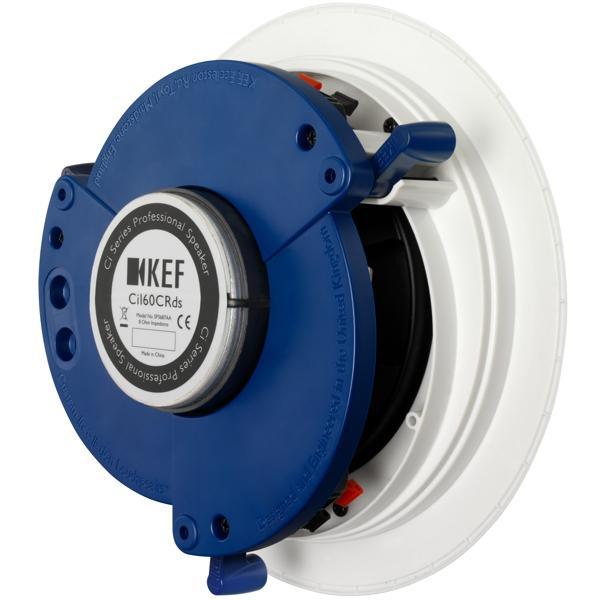 KEF Ci160CRds diffusore rotondo da incasso stereo a 2 vie ATI Tecnologia TANGERINE. - TechSoundSystem.com