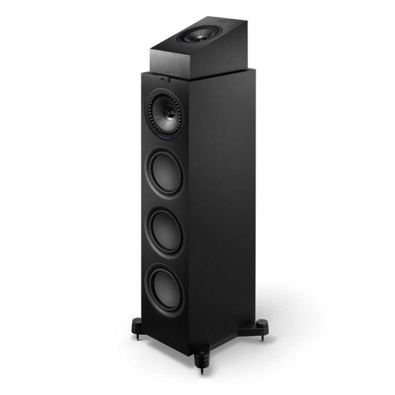 KEF Q50a BLACK Diffusori (COPPIA) ATMOS ENABLED - UNI-Q Mid-woofer 130mm - tweeter 25 mm - 100W - TechSoundSystem.com
