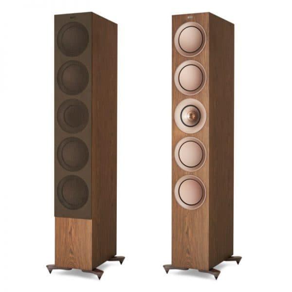 KEF R11 META WALNUT Diffusori da pavimento 3 vie bass reflex, UNI-Q tweeter (COPPIA) - TechSoundSystem.com