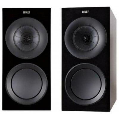 KEF R3 BLACK diffusori da scaffale High End 3 Vie Uni-Q *EX-DEMO* - TechSoundSystem.com