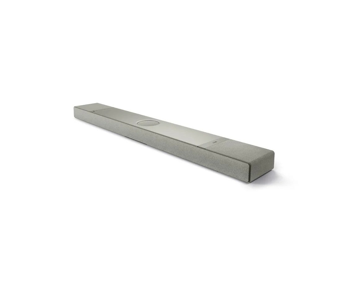 KEF XIO Silver Grey Soundbar 5.1.2 Dolby Atmos – 820W, Uni-Q MX, VECO
