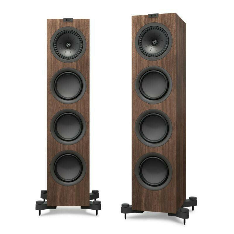 KEF Q750 WALNUT Diffusori da pavimento High End NOCE 150W (COPPIA) - TechSoundSystem.com