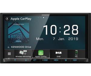 Kenwood DMX8020DABS *DEMO* autoradio 2 DIN con radio DAB+, bluetooth, Wifi, Apple Car Play wireless - TechSoundSystem.com