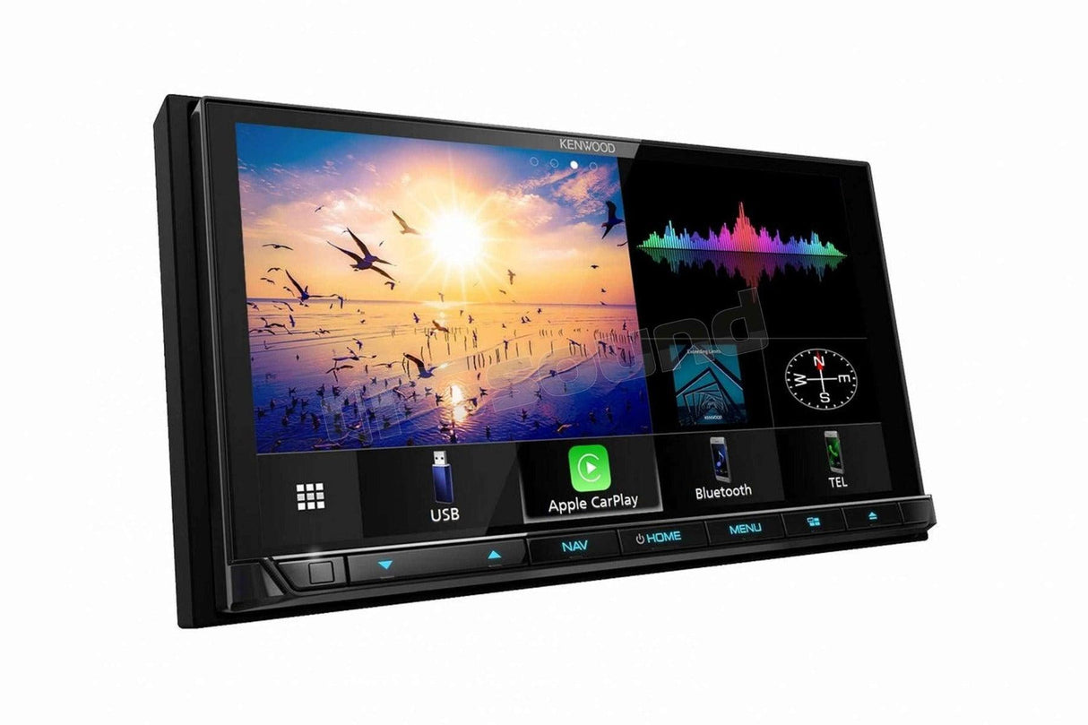 Kenwood DNX9190DABS autoradio 2 DIN con GPS, schermo HD, Apple car play wireless, Android wireless - TechSoundSystem.com