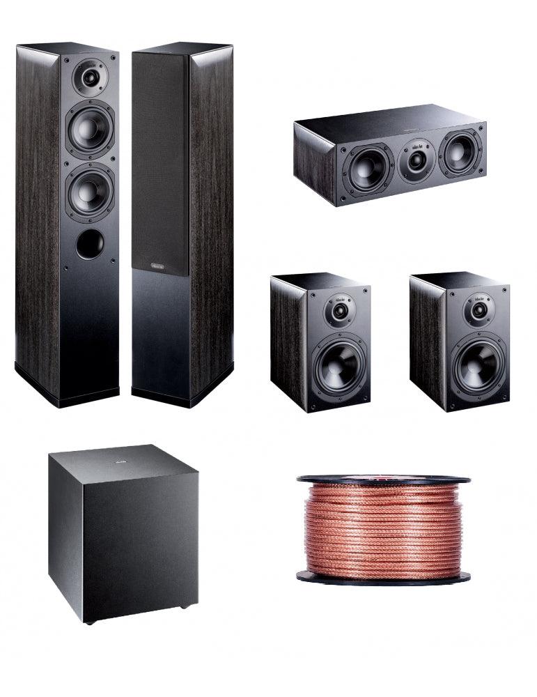 INDIANA LINE KIT COMPLETO 5.1: NOTA 550+260+740+ SUB ATTIVO BASSO 840 - TechSoundSystem.com