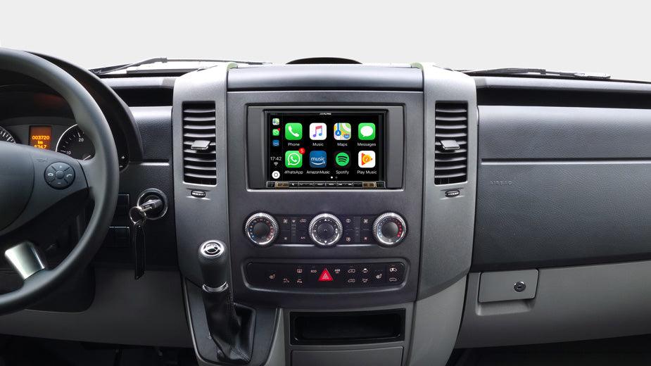 Alpine KIT-802MB Kit installazione per display da 8 pollici per Mercedes classe A-/B, Vito/Viano e Sprinter - TechSoundSystem.com