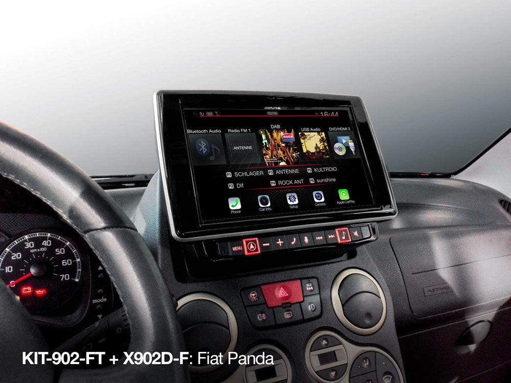 Alpine KIT-902-FT Kit di installazione display tipo tablet per il sistema di navigazione da 9 pollici Freestyle X903D-F / X903DC-F / X902D-F / X902DC-F - TechSoundSystem.com