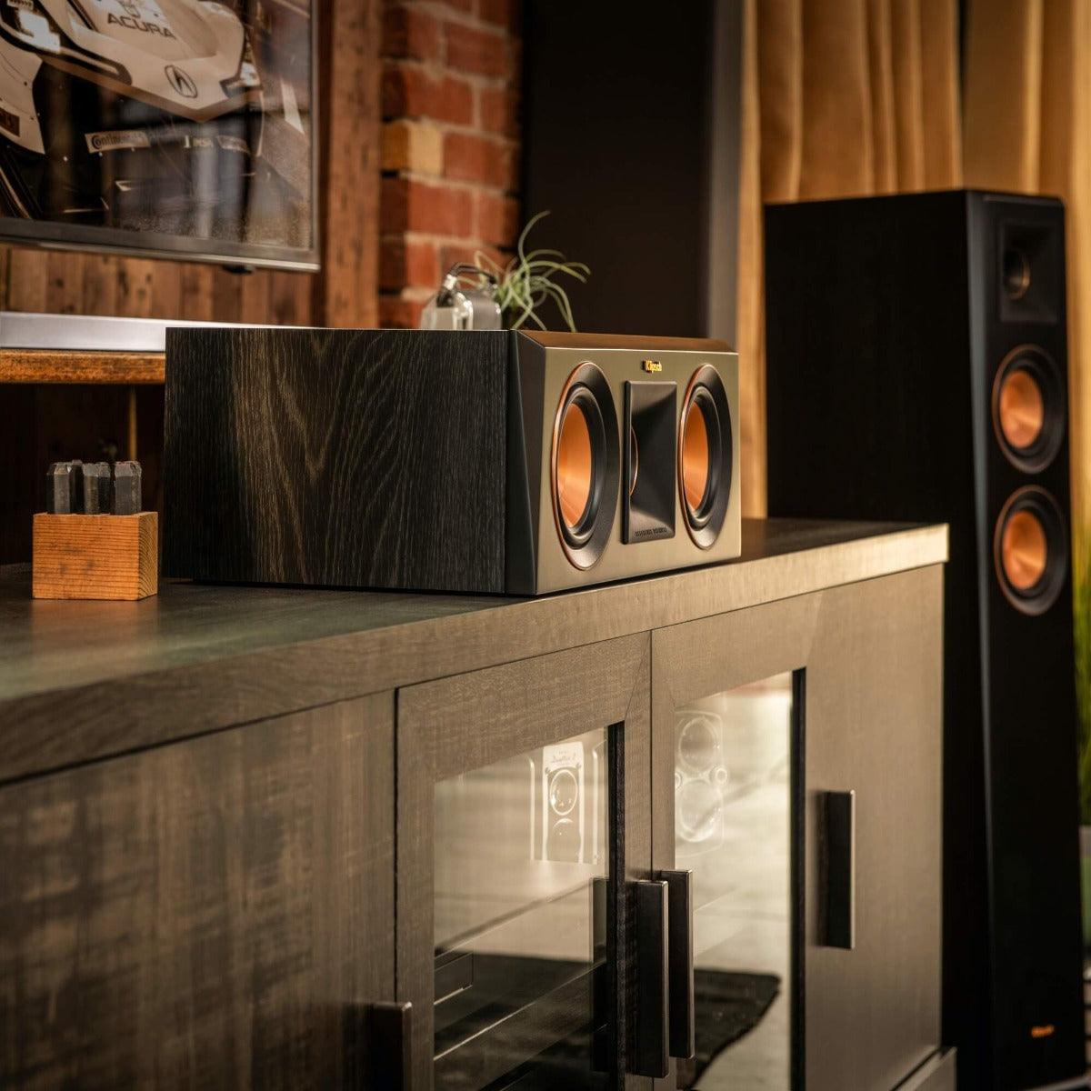 KLIPSCH RP-600C WALNUT Diffusore Canale Centrale Serie All-New Reference Premiere 500W - TechSoundSystem.com