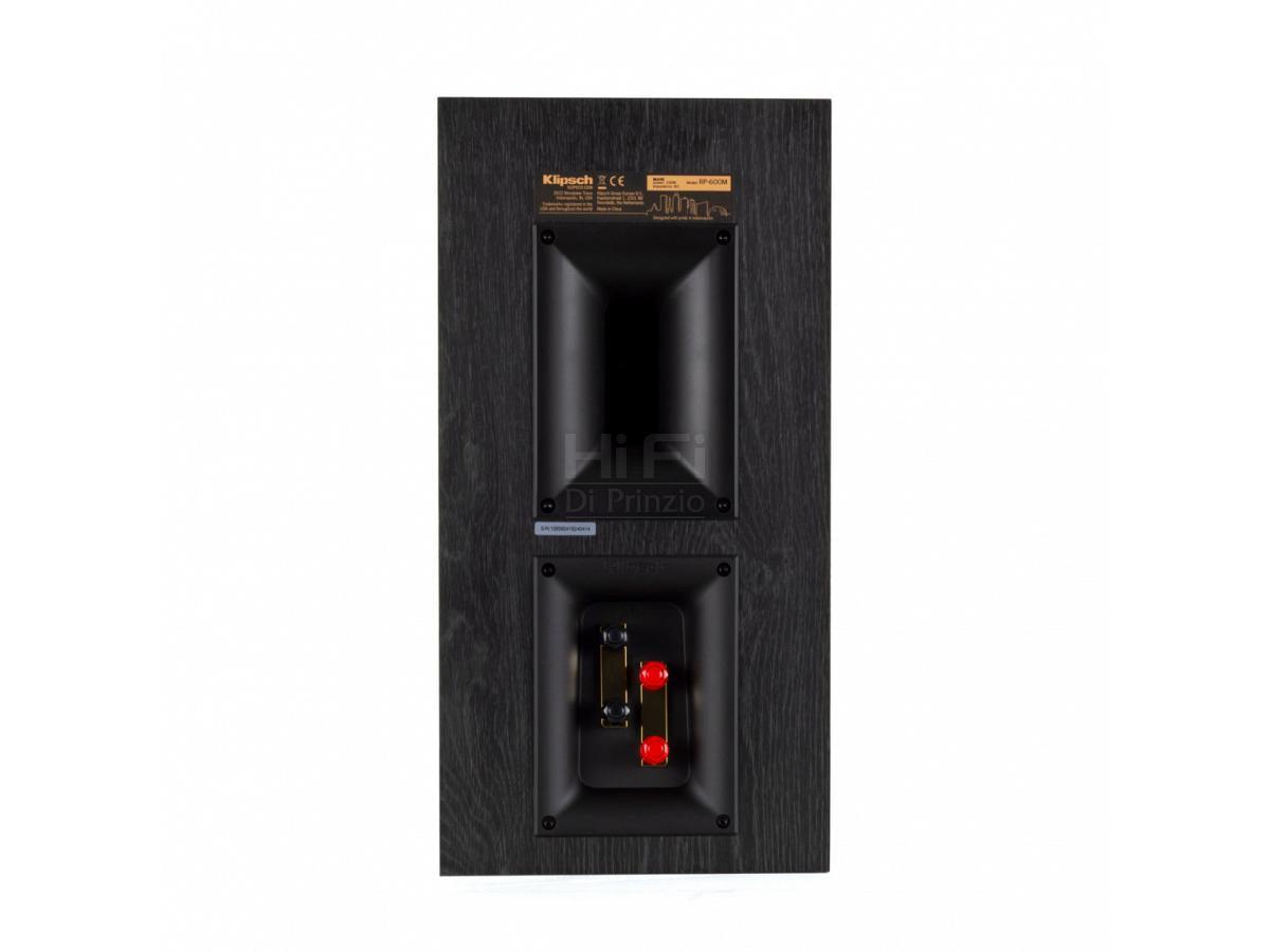 KLIPSCH RP-600M EBONY diffusori da scaffale Bookshelf High End (COPPIA) - TechSoundSystem.com