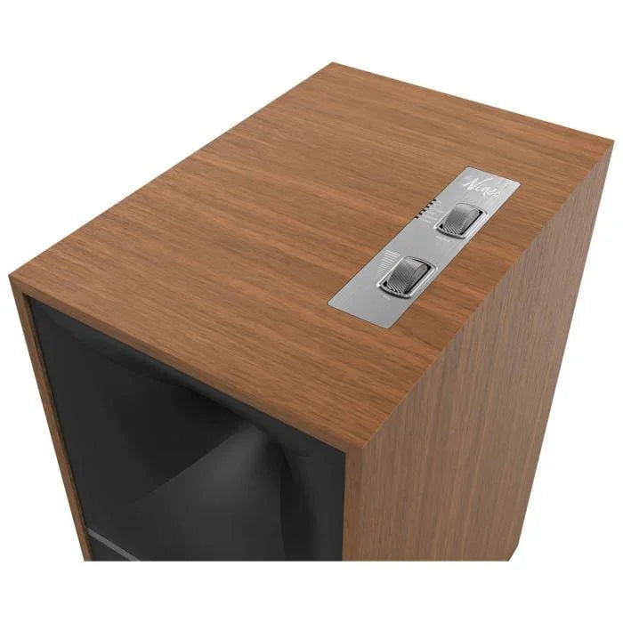 Klipsch The Nines Walnut Diffusori 8" attivi 240W Bluetooth 5.0 A2DP, ingresso PHONO