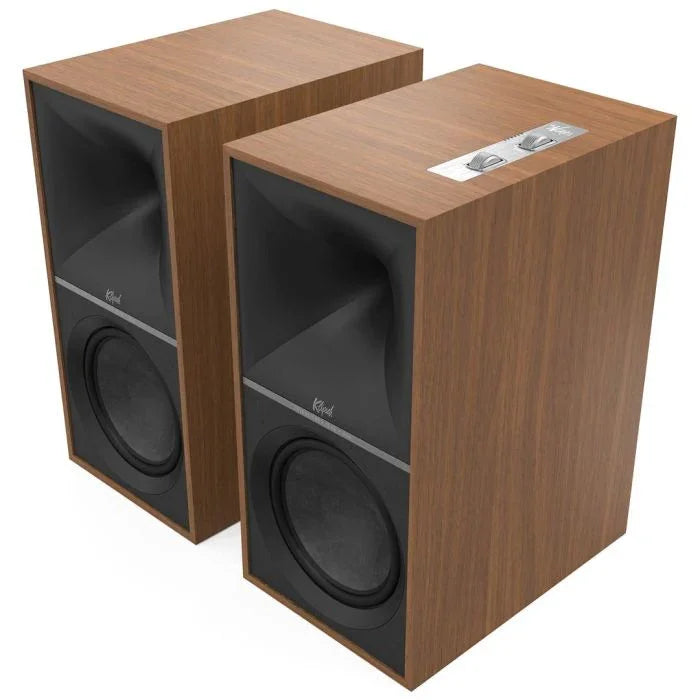 Klipsch The Nines Walnut Diffusori 8" attivi 240W Bluetooth 5.0 A2DP, ingresso PHONO