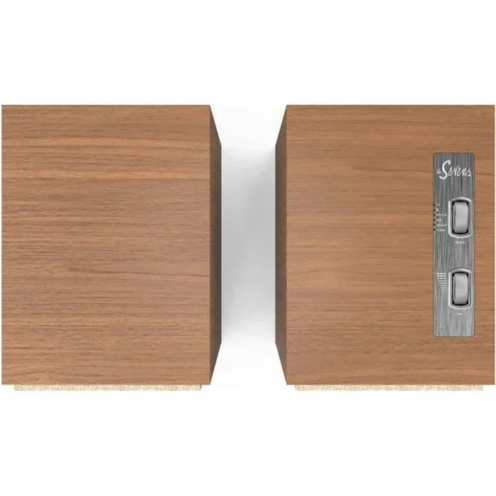 Klipsch The Sevens Walnut Diffusori attivi 240W Bluetooth 5.0 A2DP, ingresso PHONO
