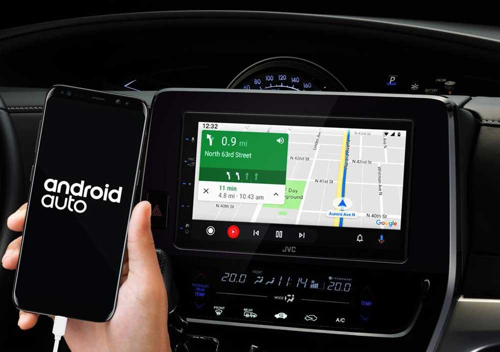 JVC KW-M565DBT autoradio 2 DIN con DAB+ car play e android auto, bluetooth - TechSoundSystem.com