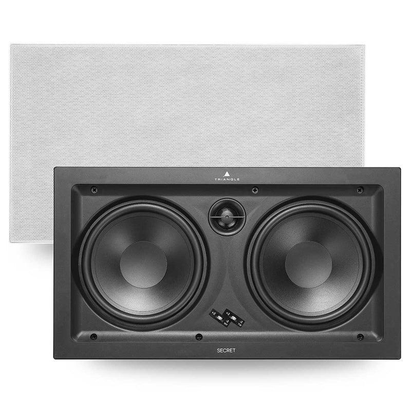 Diffusore Da Parete/Soffitto 3 Vie 120W – Doppio 5,25″ E Tweeter 3″ In Fibra Di Carbonio - Foto 5