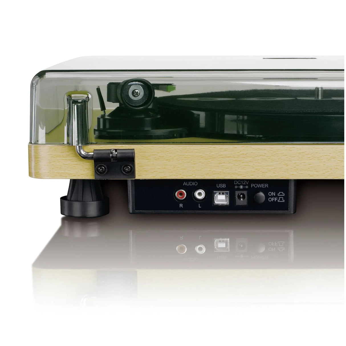 Lenco L-30 Giradischi in MDF Preamplificatore integrato e testina MM