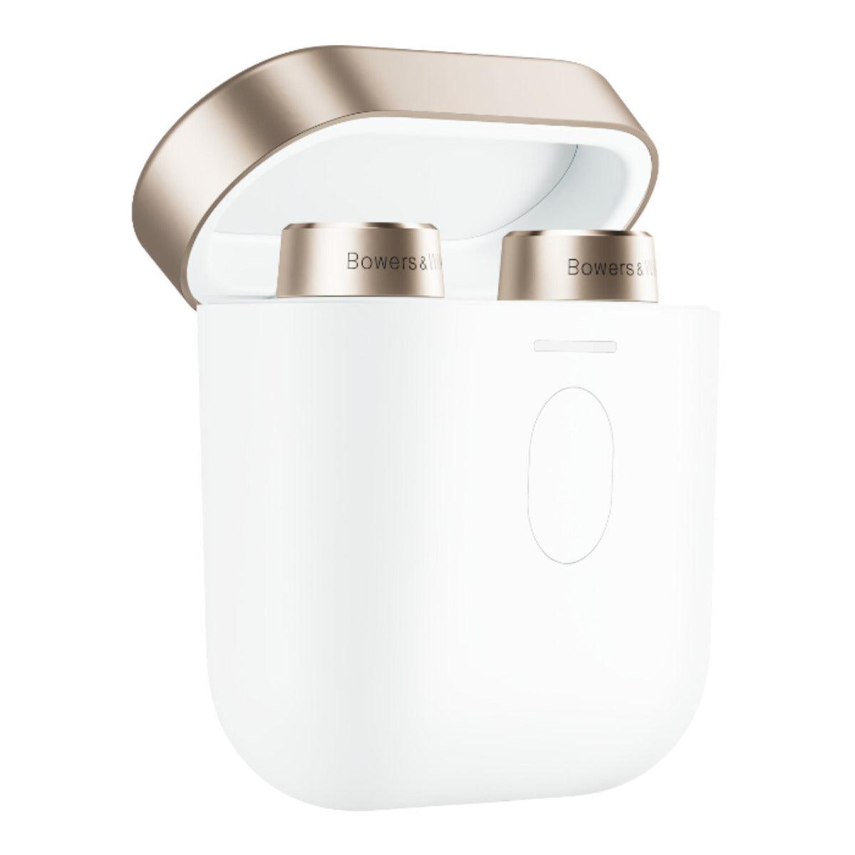 B&W PI7 cuffie in-ear true wireless hifi WHITE con Bluetooth aptX Adaptive aptXHD AAC SBC - TechSoundSystem.com