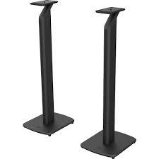 KEF LSX Stand da pavimento per diffusori LSX - Black/Dark Grey (coppia) - TechSoundSystem.com