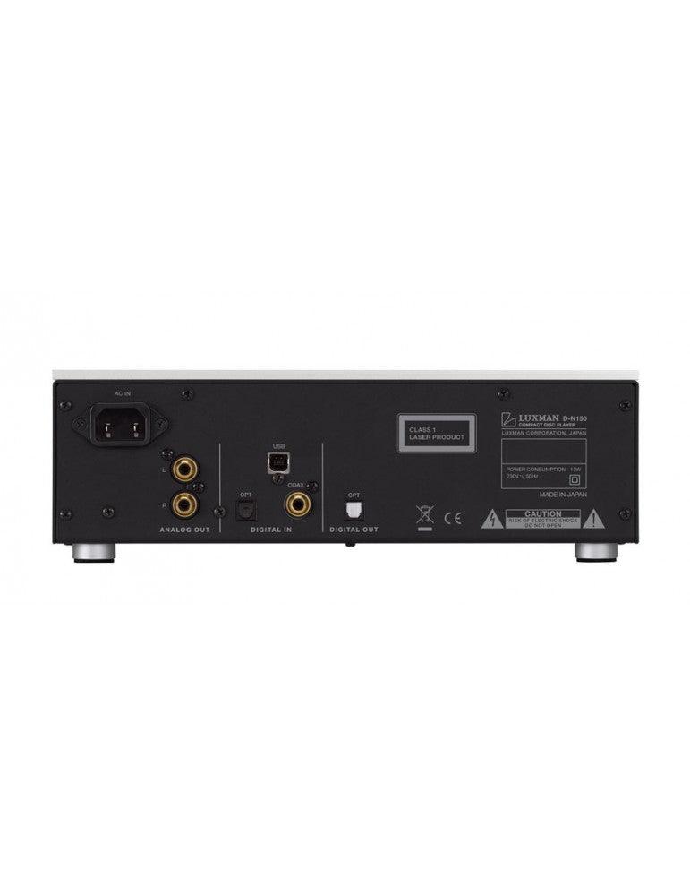 Luxman D-N150 Lettore di CD stereo, convertitore D/A TI PCM 5102A 192kHz/32bit uscite analogiche RCA - TechSoundSystem.com