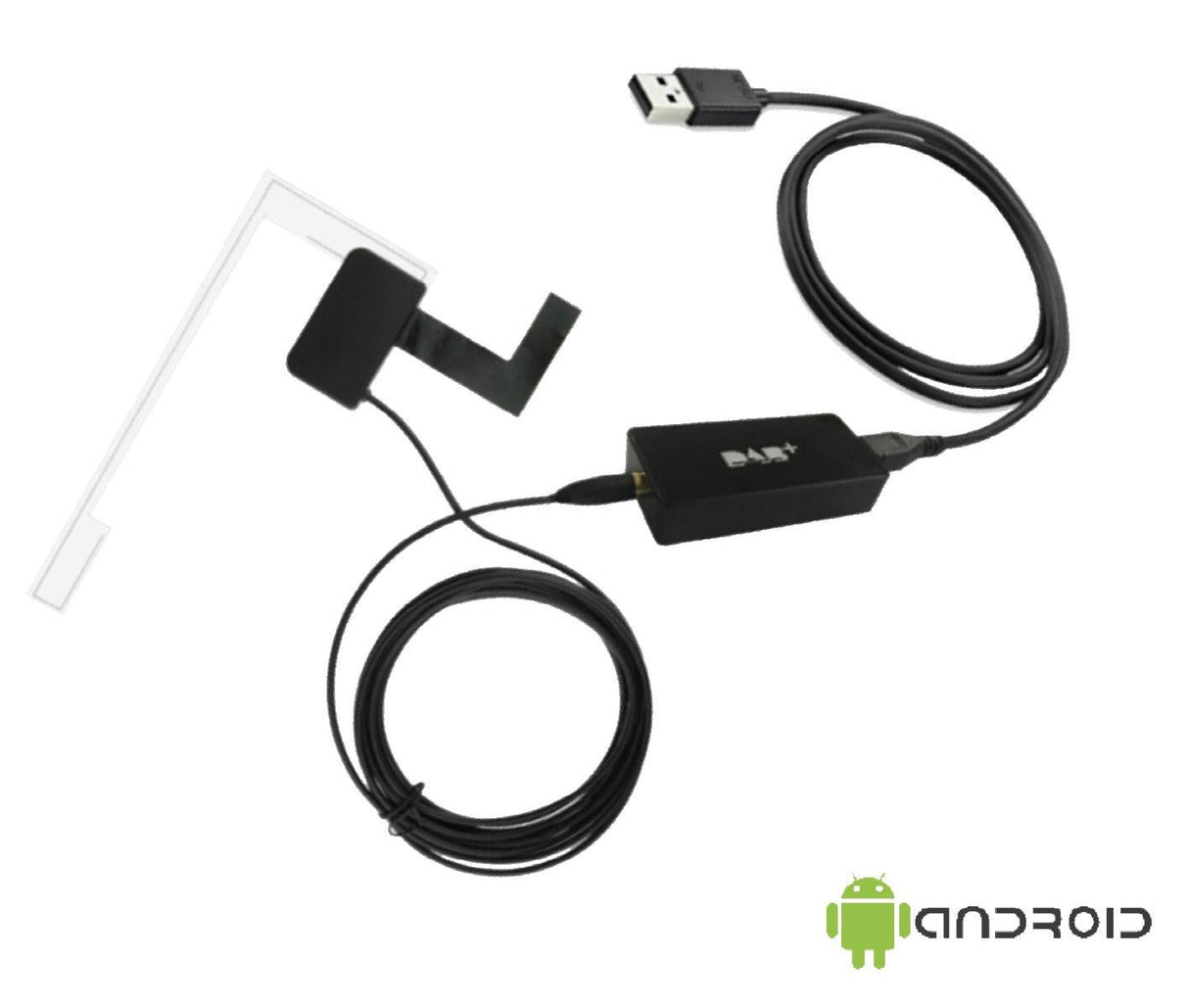 Macrom M-AN.DAB Ricevitore DAB con antenna per modelli serie Android 9.0 - TechSoundSystem.com