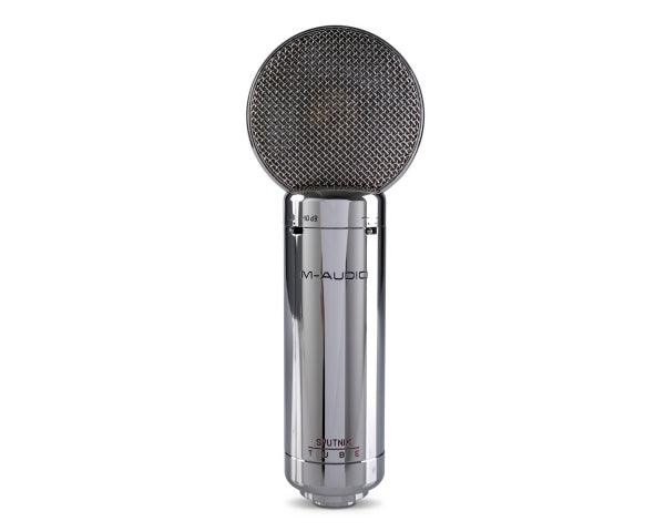 M-AUDIO SPUTNIK MICROFONO VALVOLARE CONDENSATORE DA STUDIO CAPSULA IN OTTONE - TechSoundSystem.com