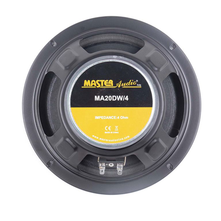 Master Audio MA20DW/4 Woofer 210 mm (8"), 150W, 4ohm, sospensione a doppia onda - TechSoundSystem.com