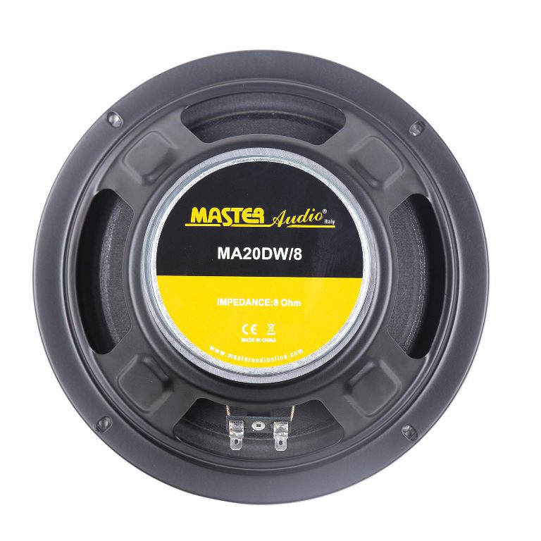 Master Audio MA20DW/8 Woofer 210 mm (8"), 150W, 8ohm, sospensione a doppia onda - TechSoundSystem.com