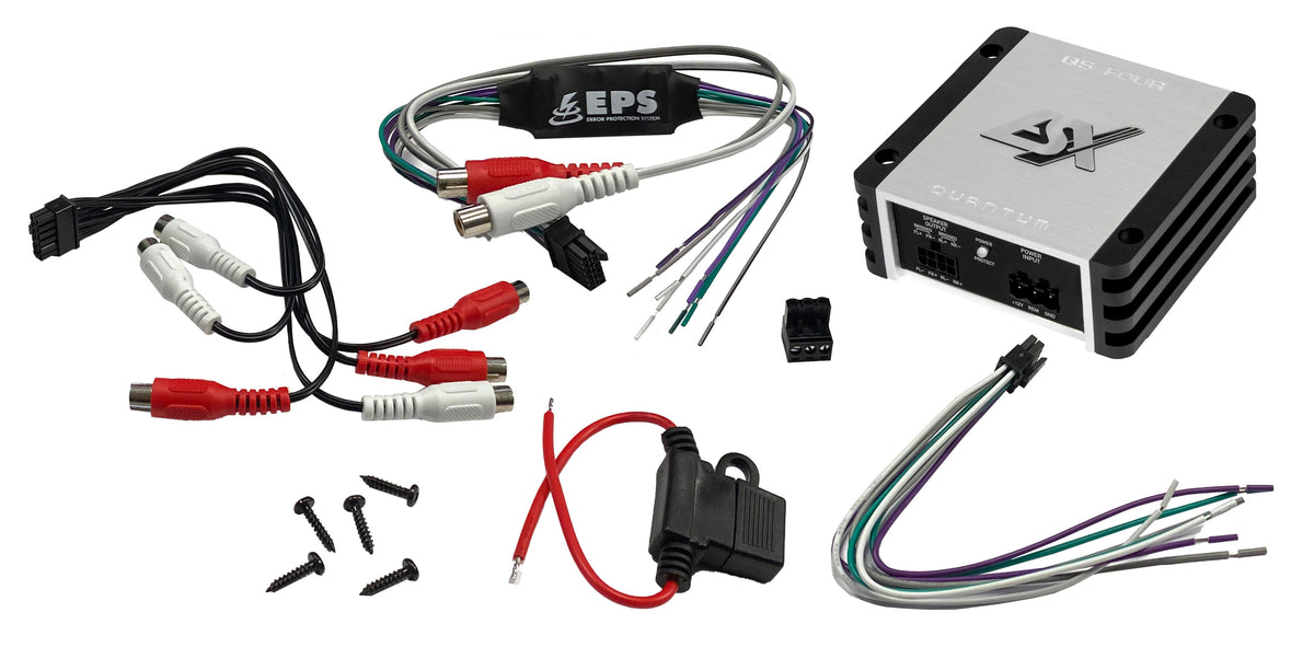 ESX QS-FOUR amplificatore digitale nano a 4 canali in Classe D