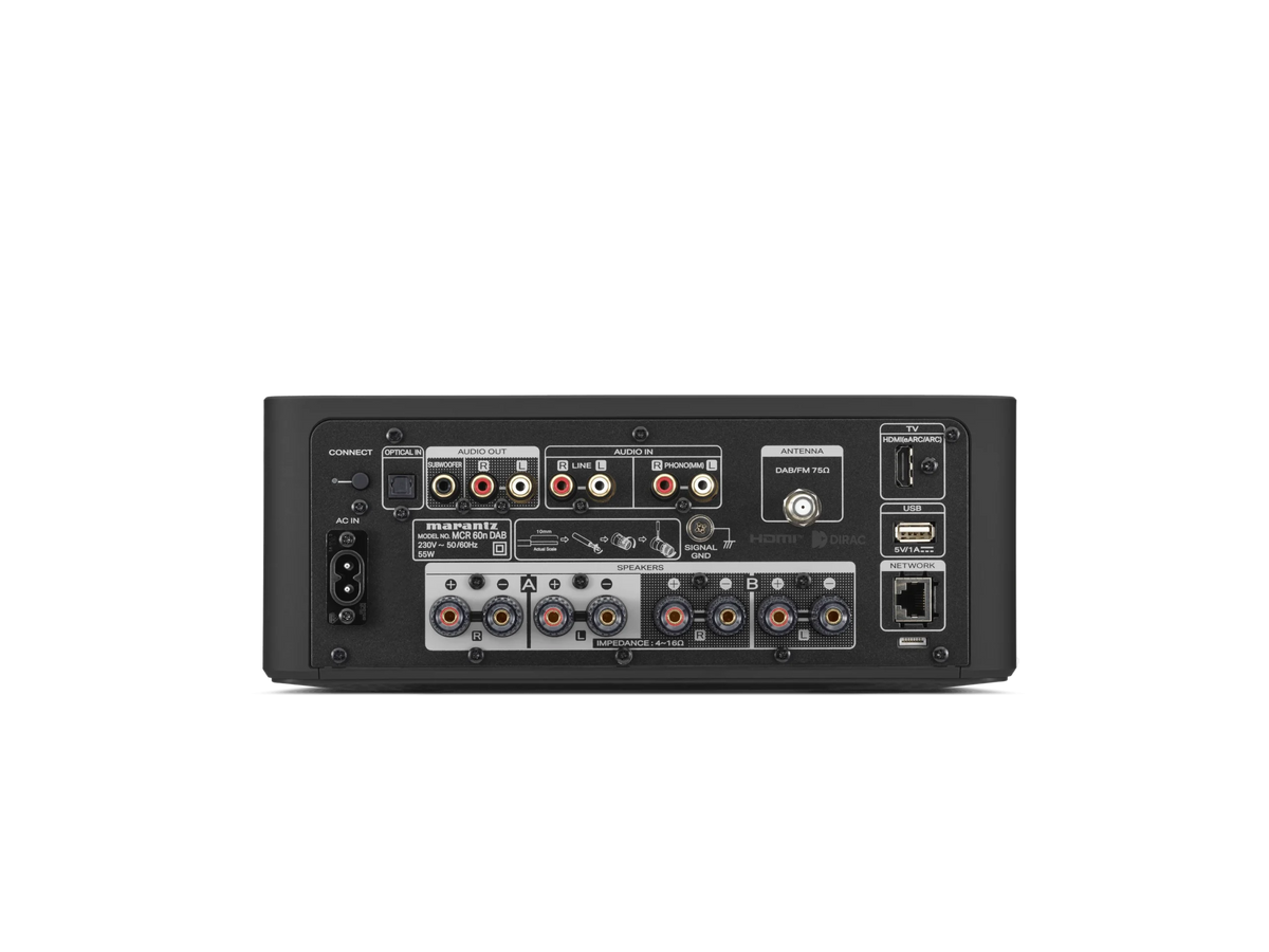 Marantz M-CR 60N DAB Sistema Hi-Fi All-in-One CD HEOS