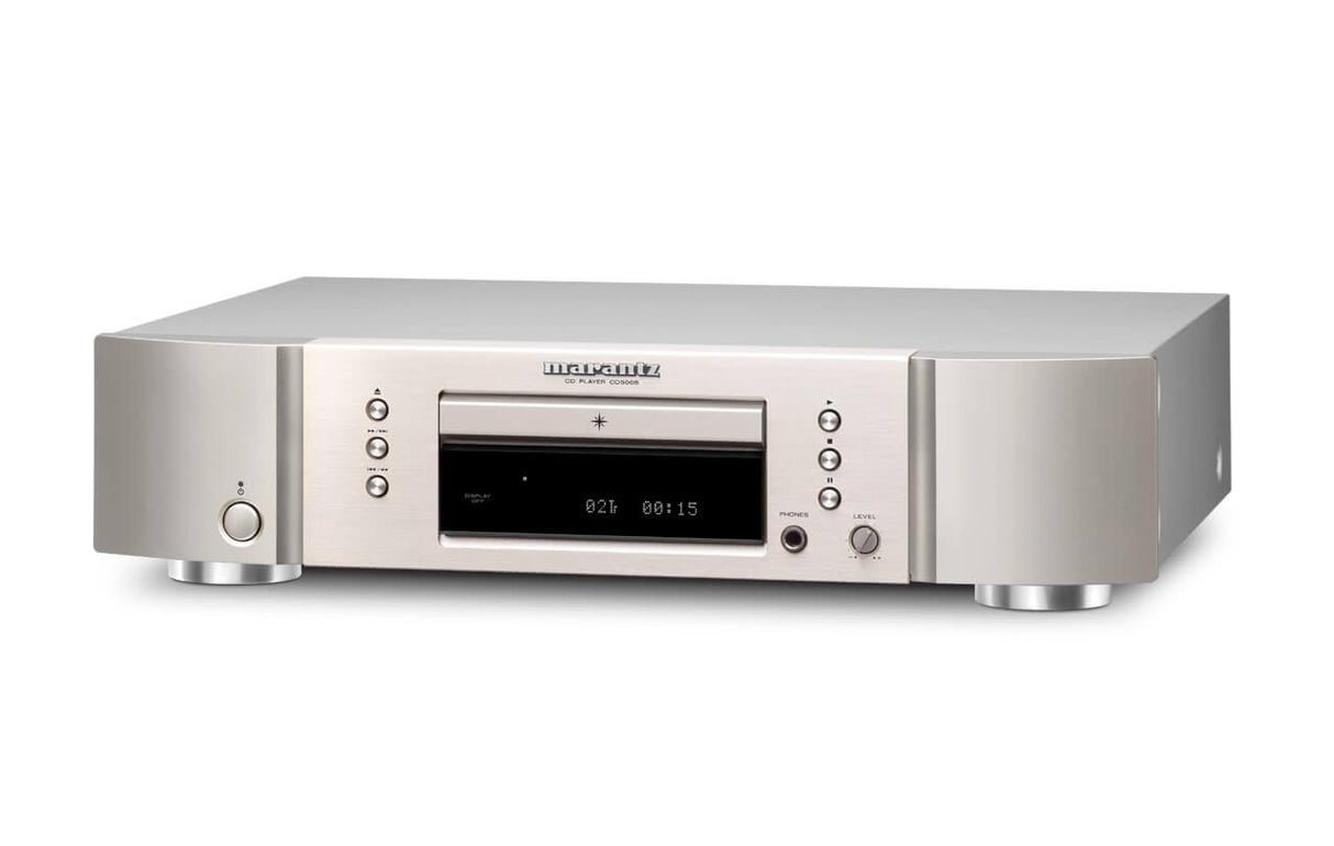 Marantz CD5005 Lettore CD per Audio Hi-Fi con DAC, Silver Oro, Pitch control, modalità Audio EX - TechSoundSystem.com