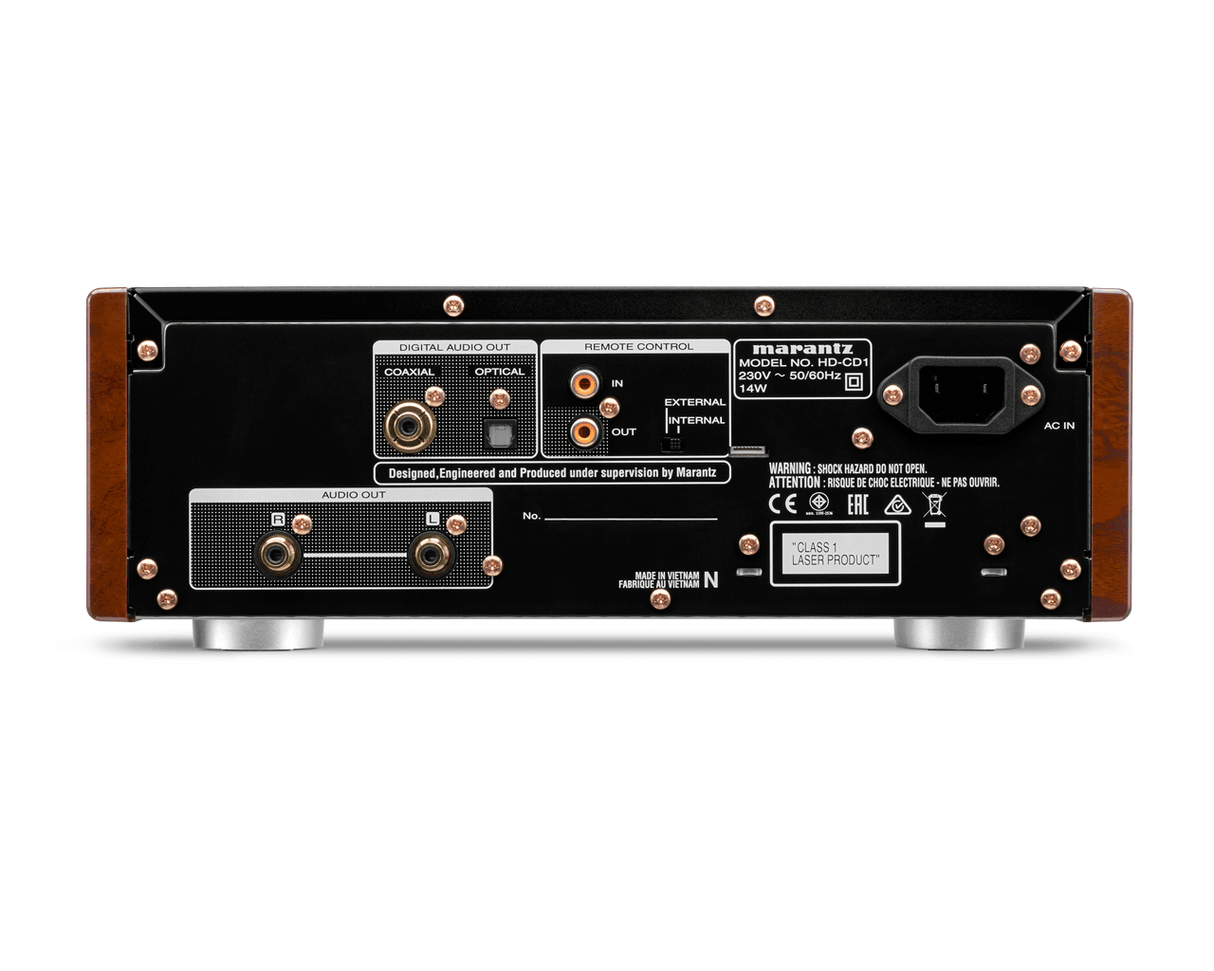 Marantz HD CD1 Lettore CD compatto, Nero, Quick Replay - ECO friendly con moduli Marantz HDAM®-SA2 - TechSoundSystem.com